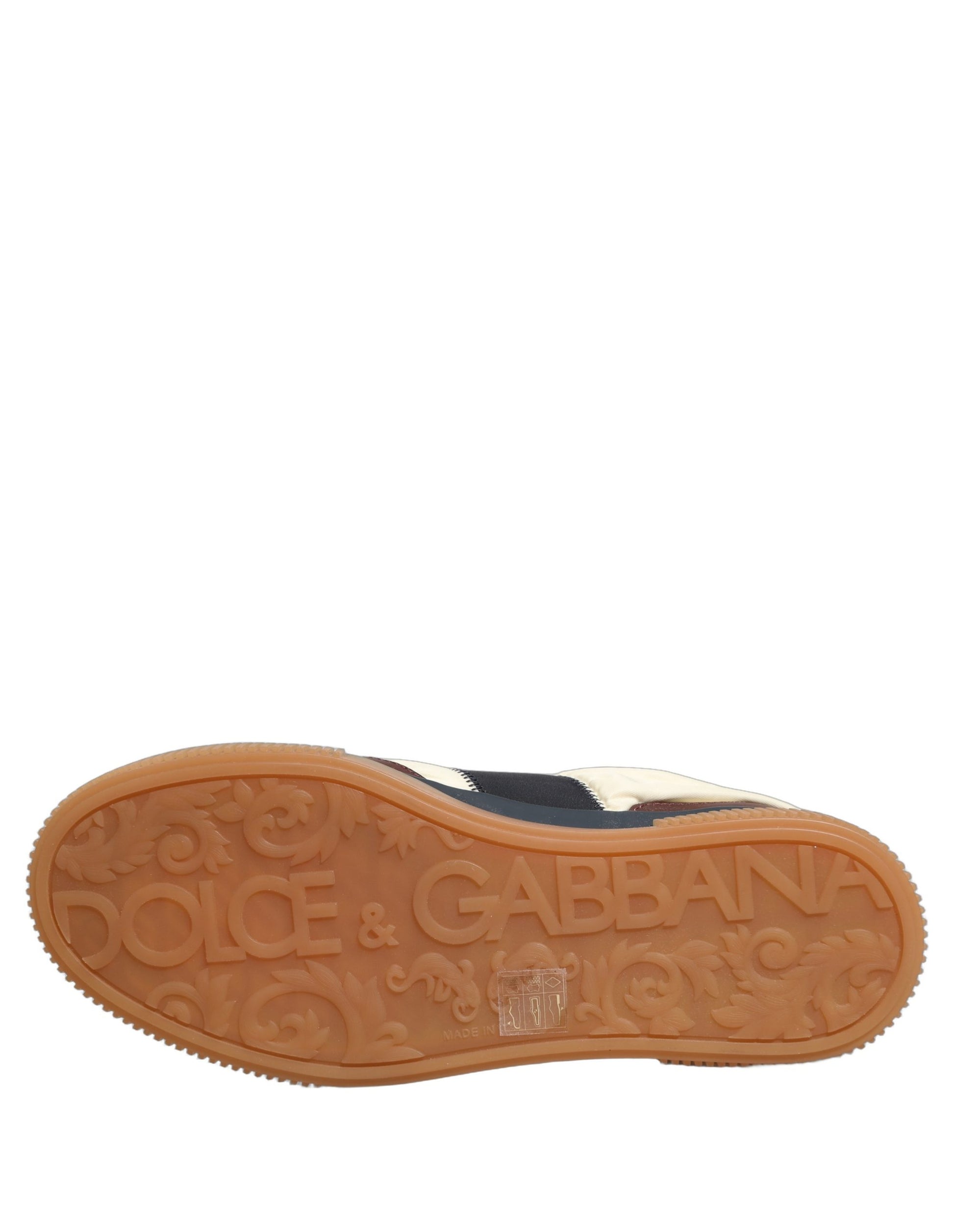 Dolce & Gabbana Multicolor Leather MIAMI Low Top Men Sneakers Shoes Dolce & Gabbana