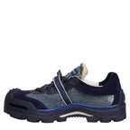 Dolce & Gabbana Blue Airmaster Panelled Low Top Denim Sneakers Shoes Dolce & Gabbana