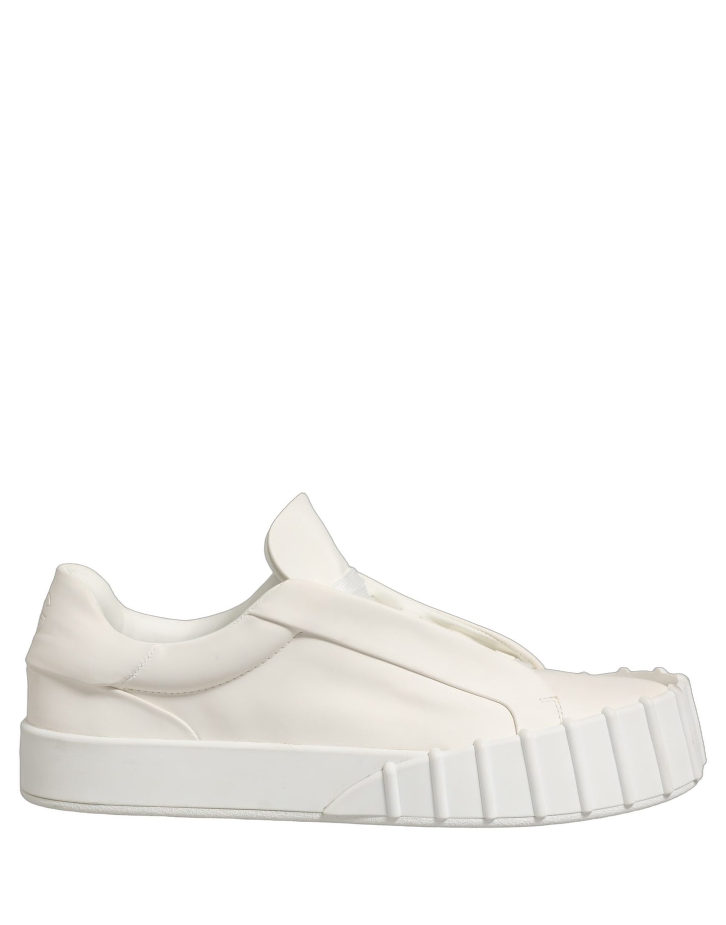 Dolce & Gabbana White Leather Low Top Lace Up Sneakers Shoes Dolce & Gabbana