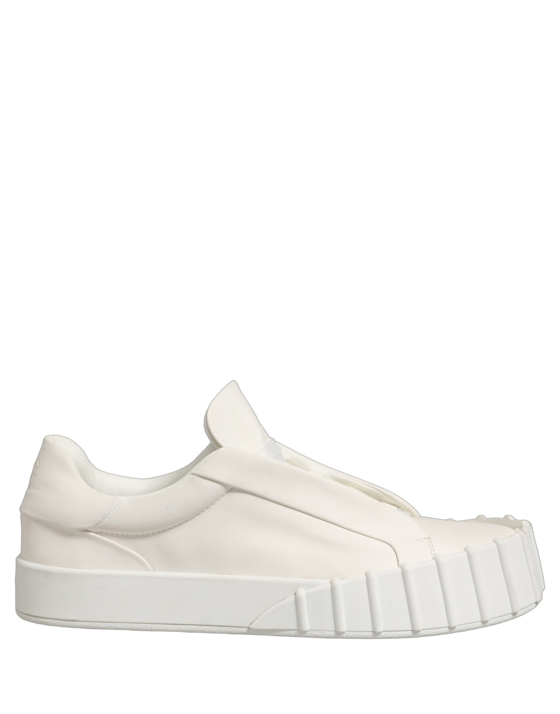 Dolce & Gabbana White Leather Low Top Lace Up Sneakers Shoes Dolce & Gabbana