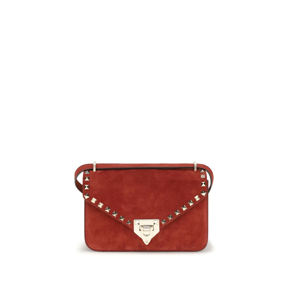 Valentino Garavani Multicolor Suede Leather Shoulder Bag Valentino Garavani