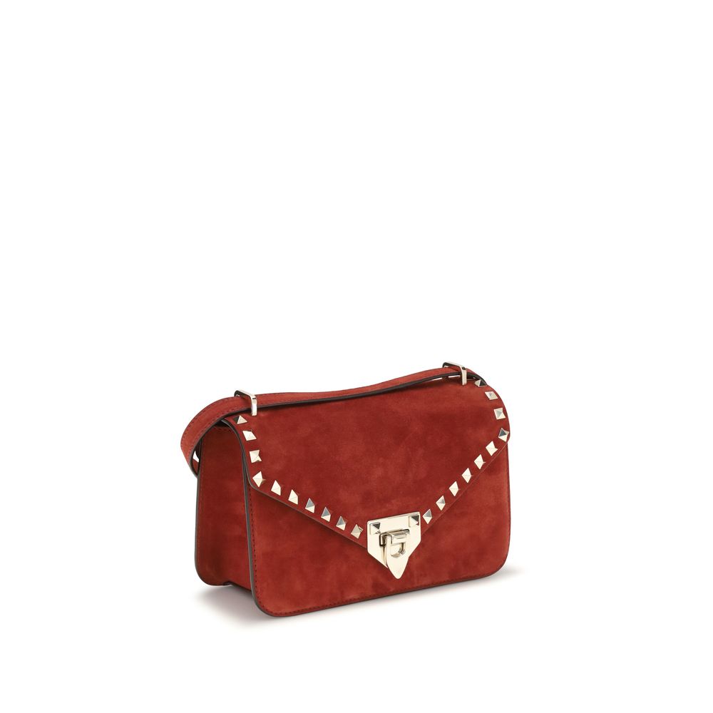 Valentino Garavani Multicolor Suede Leather Shoulder Bag Valentino Garavani
