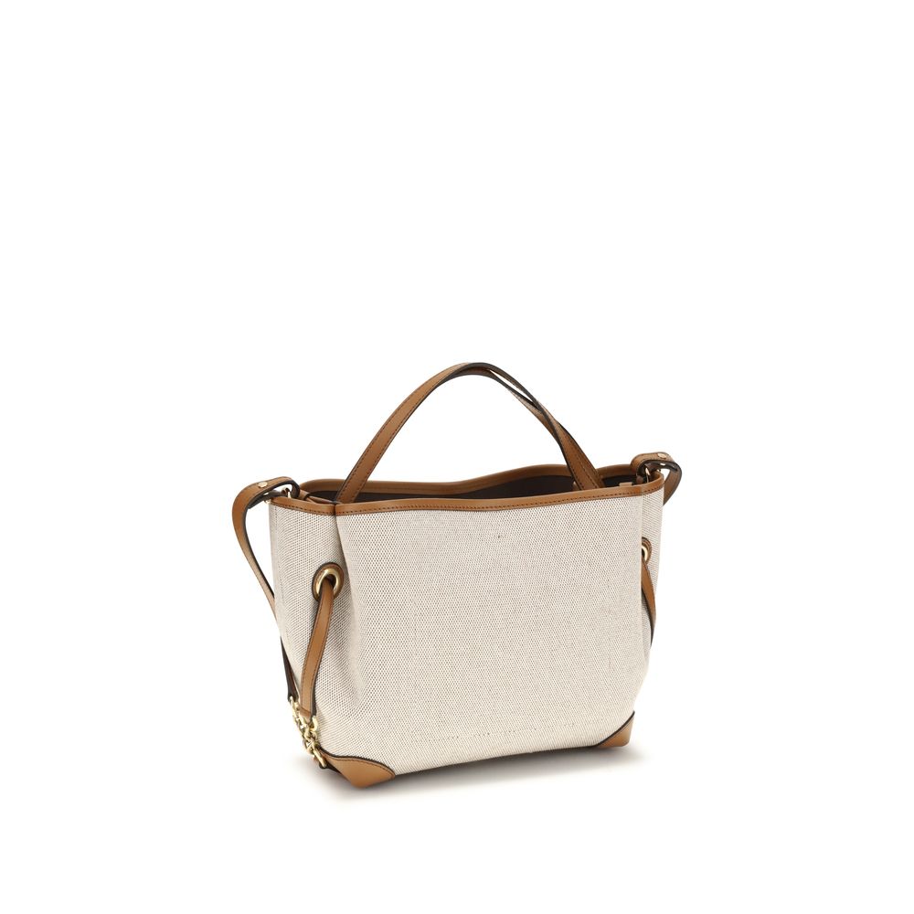 Chloé Beige Fabric Shoulder Bag Chloé