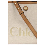 Chloé Beige Fabric Shoulder Bag Chloé