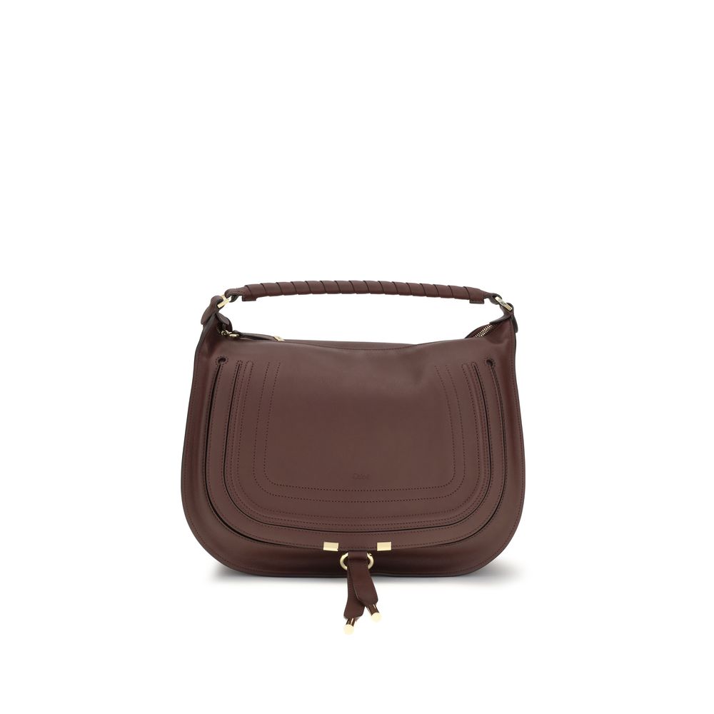 Chloé Brown Calf Leather Bos Taurus Shoulder Bag Chloé