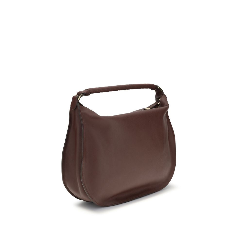 Chloé Brown Calf Leather Bos Taurus Shoulder Bag Chloé