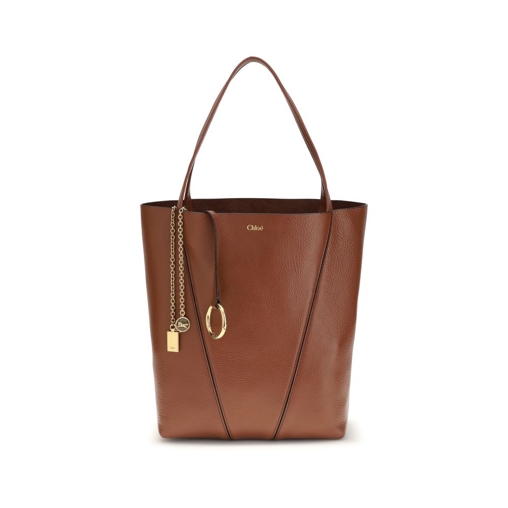 Chloé Brown Calf Leather Bos Taurus Shoulder Bag Chloé
