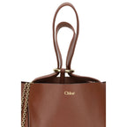 Chloé Brown Calf Leather Bos Taurus Shoulder Bag Chloé