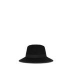 Valentino Garavani Black Cotton Fedora Valentino Garavani