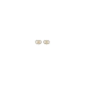 Gold brass Valentino Garavani earrings with intricate detailing and a statement design, showcasing luxury jewelry craftsmanship.