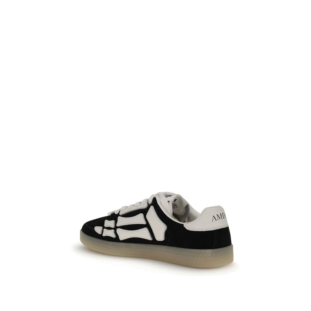 Amiri Black Calf Leather Bos Taurus Athletic Sneakers Amiri