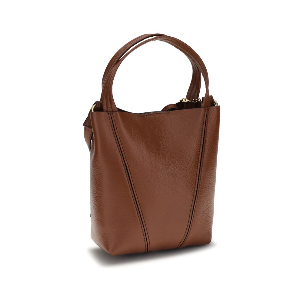 Chloé Brown Calf Leather Bos Taurus Shoulder Bag Chloé