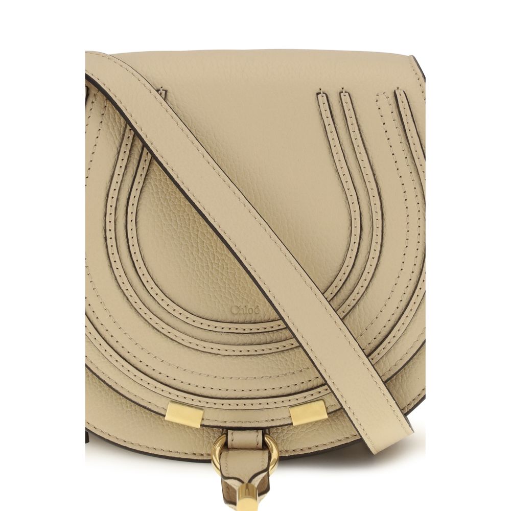 Chloé Beige Calf Leather Bos Taurus Shoulder Bag Chloé