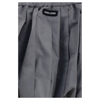 Miu Miu Gray Polyester Mini Skirt - Eljoys Fashion 