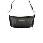 Mario Valentino Nero women's polyurethane bag with adjustable shoulder strap, stylish and versatile accessory for everyday use.