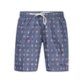 Norway 1963 Blue Polyester Men's Swim Shorts Norway 1963