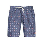 Norway 1963 Blue Polyester Men's Swim Shorts Norway 1963