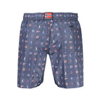 Norway 1963 Blue Polyester Men's Swim Shorts Norway 1963