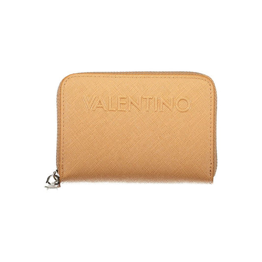 Mario Valentino Brown Polyurethane Women's Wallet Mario Valentino