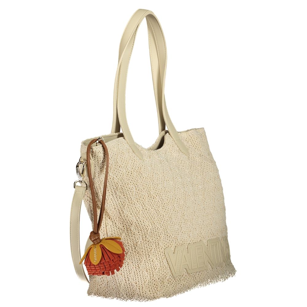 Mario Valentino Beige Polyethylene Women's Bag Mario Valentino