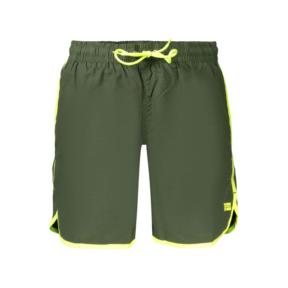 Norway 1963 Green Polyamide Men's Shorts Norway 1963