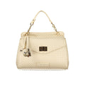 Mario Valentino Beige Polyurethane Women's Bag - Eljoys Fashion 