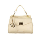 Mario Valentino Beige Polyurethane Women's Bag - Eljoys Fashion 