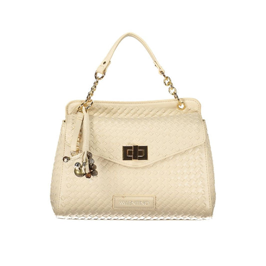 Mario Valentino Beige Polyurethane Women's Bag Mario Valentino