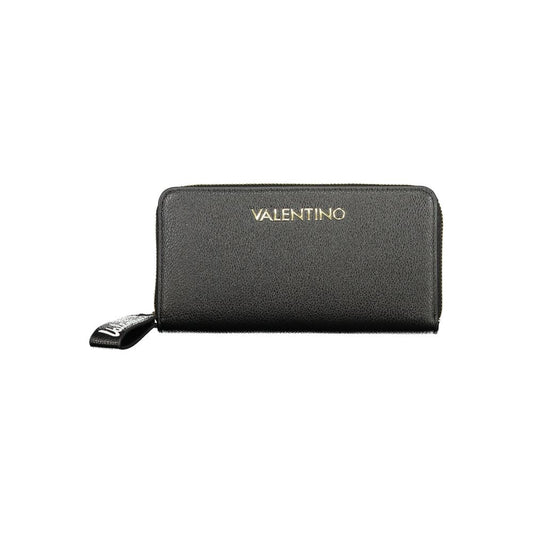 Mario Valentino Black Polyurethane Women's Wallet Mario Valentino