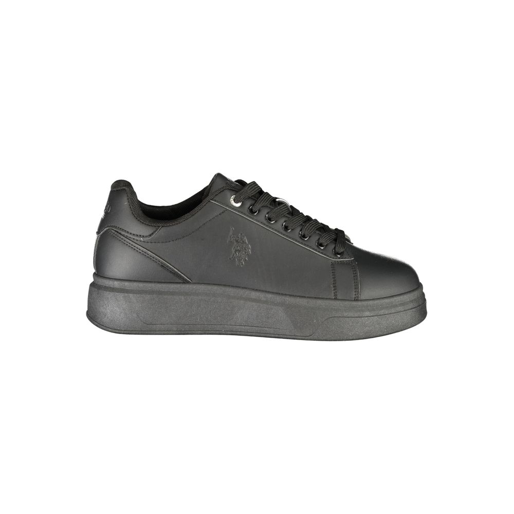 U.S. POLO ASSN. Black Polyester Men's Sneaker U.S. POLO ASSN.