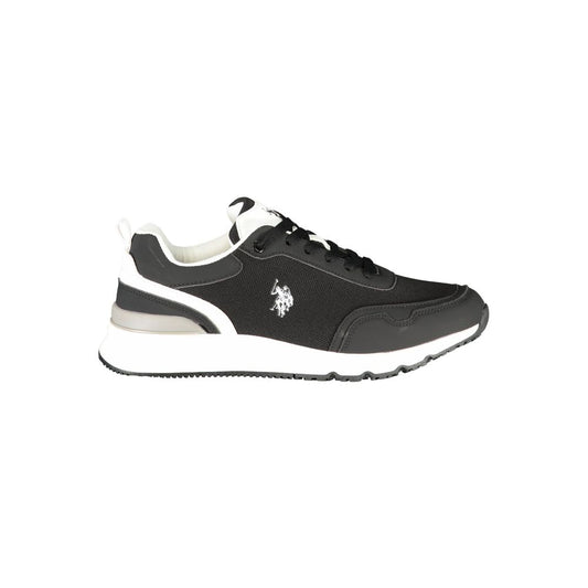U.S. POLO ASSN. Black Polyester Men's Sneaker U.S. POLO ASSN.