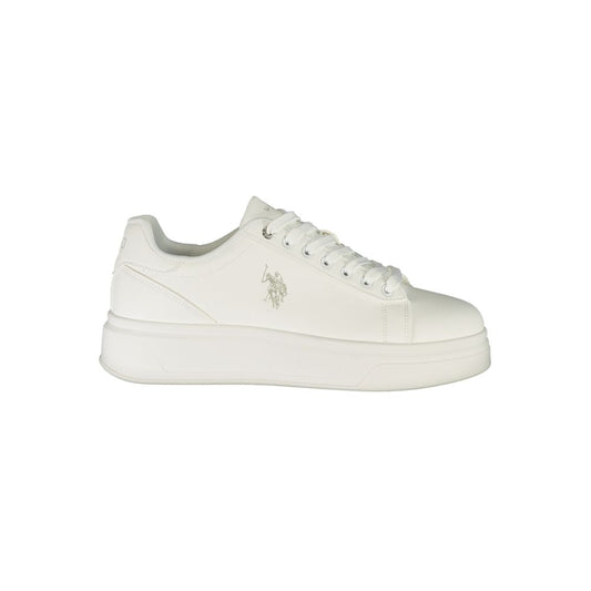 U.S. POLO ASSN. Bianco Polyurethane Uomo Sneaker U.S. POLO ASSN.