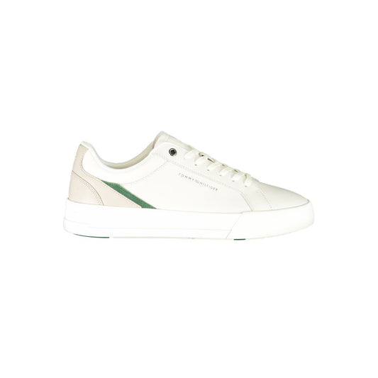 Tommy Hilfiger Bianco Polyurethane Uomo Sneaker Tommy Hilfiger