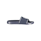 Norway 1963 blue polyurethane men's slipper with cushioned sole and slip-on design, casual comfortable footwear.