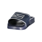 Blue polyurethane men's slipper from Norway 1963 featuring a comfortable slip-on design and casual style.
