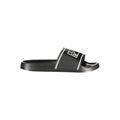 Norway 1963 black polyurethane men's slipper featuring a slip-on design and cushioned sole for comfort.