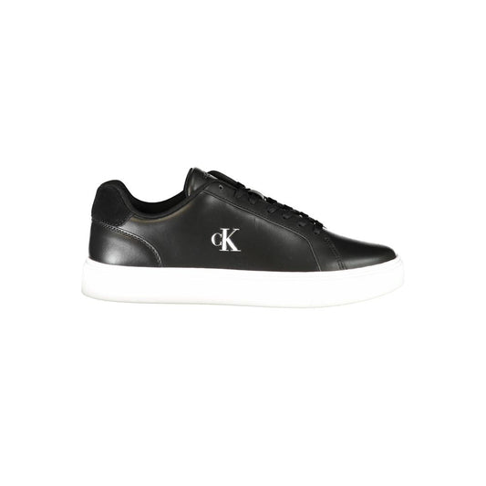 Calvin Klein Black Polyurethane Men's Sneaker Calvin Klein