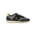 Calvin Klein Black Polyester Men's Sneaker Calvin Klein