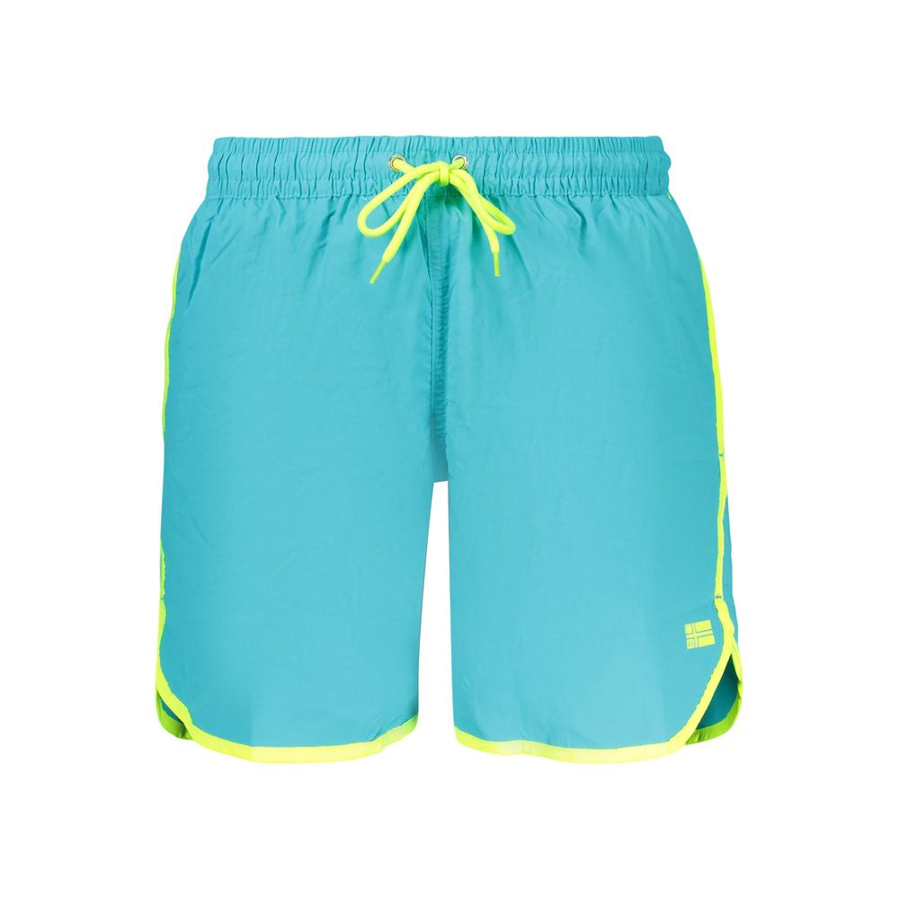 Norway 1963 Azzurro Polyamide Men's Swimwear Shorts Norway 1963