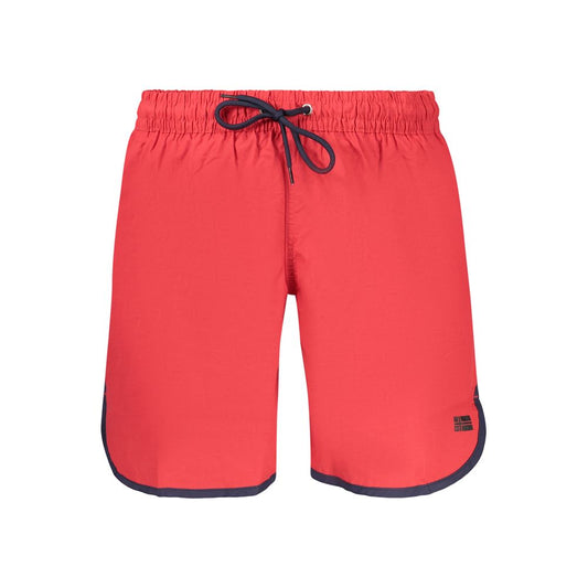 Norway 1963 Rosso Polyamide Men's Swim Shorts Norway 1963