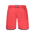 Norway 1963 Rosso Polyamide Men's Swim Shorts Norway 1963