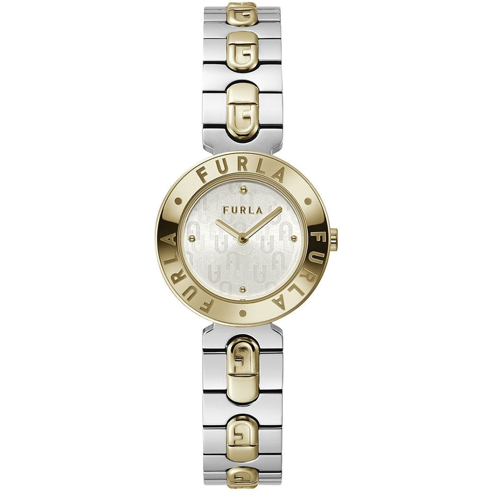 Furla Gray Stainless Steel Dress Watch
