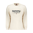Tommy Hilfiger White Cotton Men's Sweatshirt Tommy Hilfiger