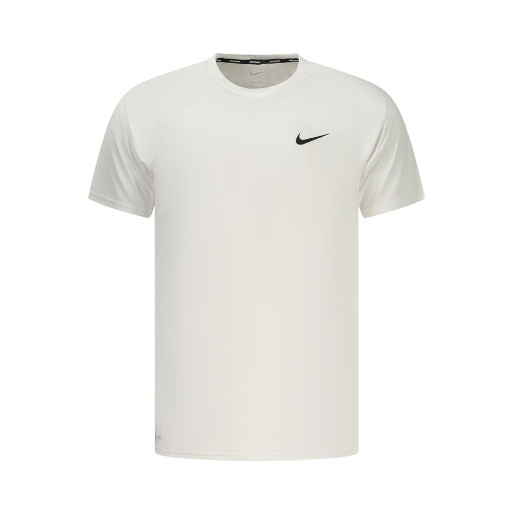 Nike White Polyester Men's T-Shirt Nike