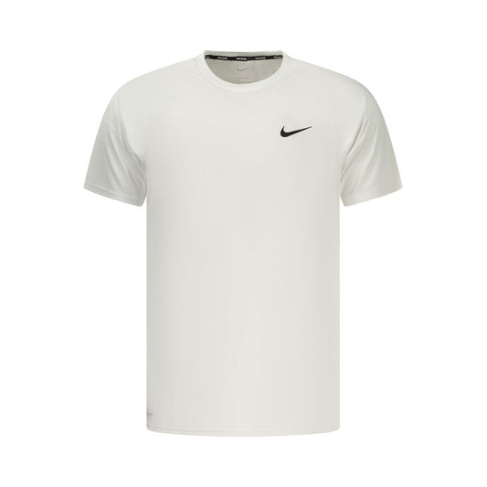 Nike White Polyester Men's T-Shirt Nike
