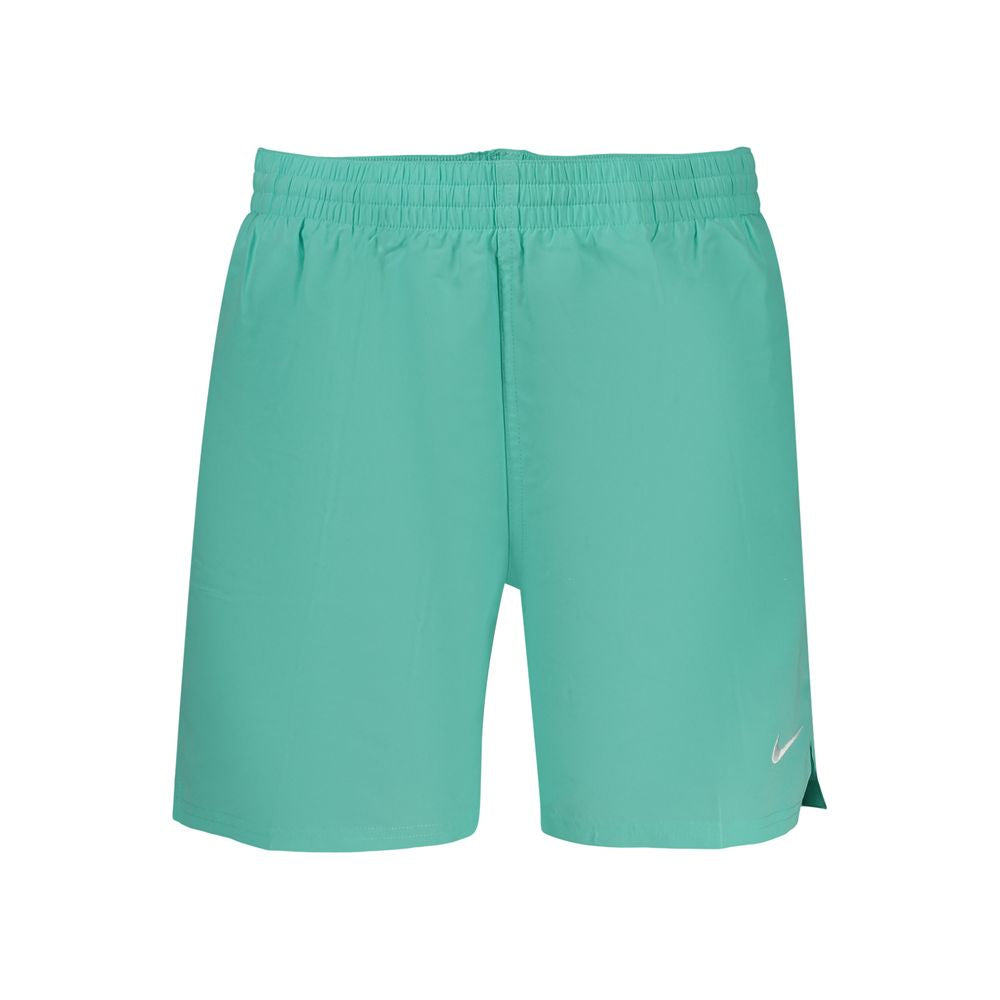 Nike Azzurro Polyester Men's Swim Boxer Nike