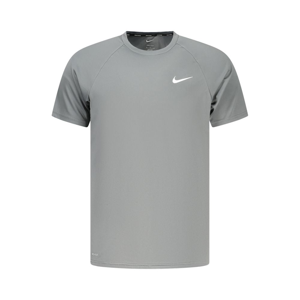 Nike Gray Polyester Men's T-Shirt Nike