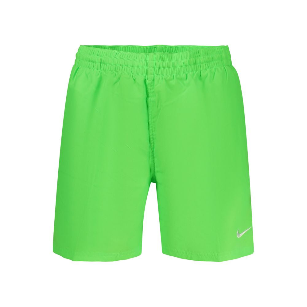 Nike Green Polyester Men's Swim Boxer Nike