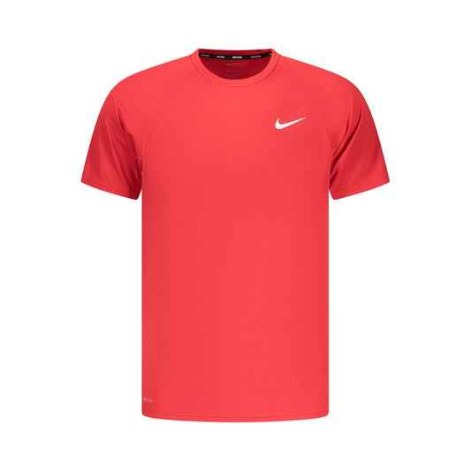 Nike Red Polyester Men's T-Shirt Nike