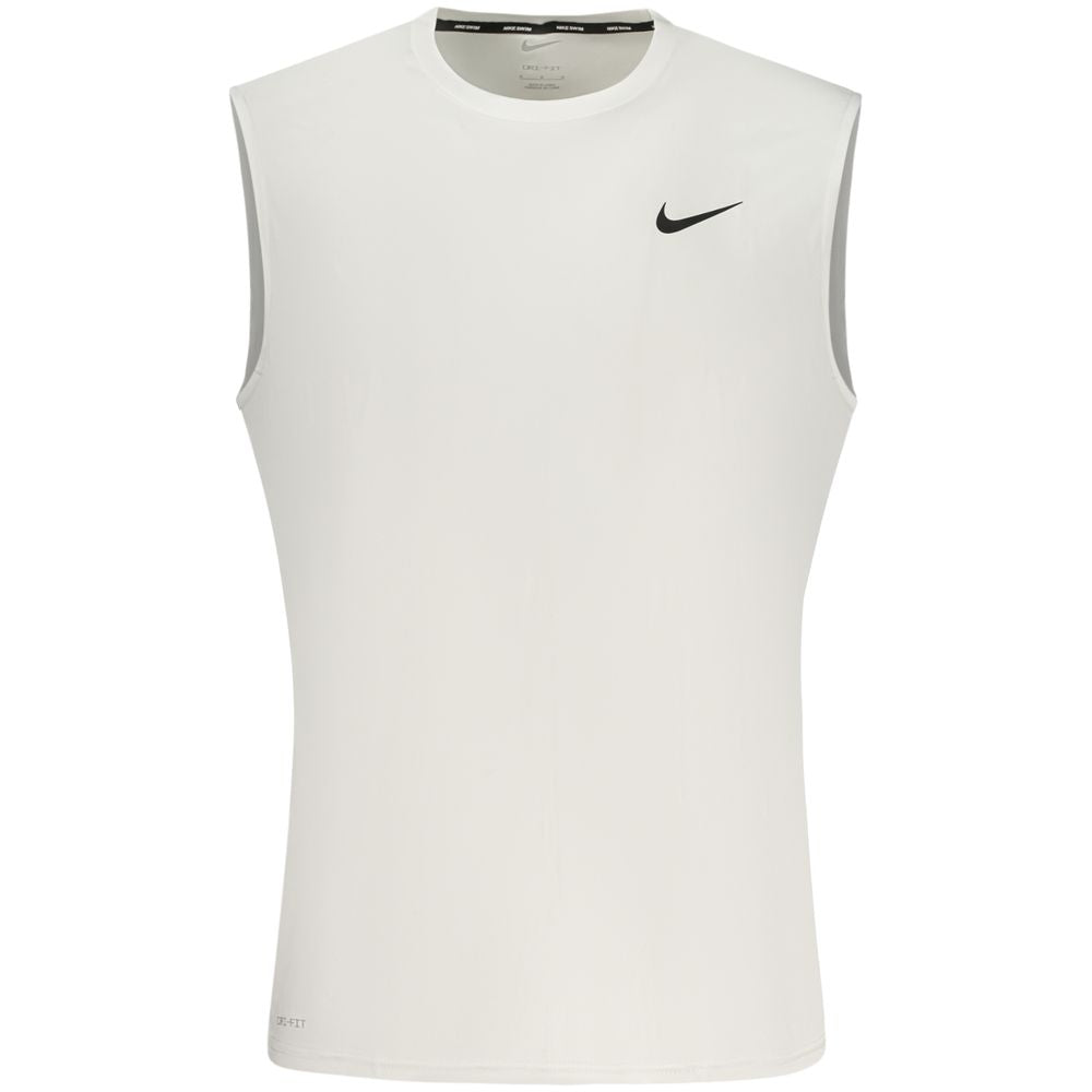 Nike White Polyester Men's Tank Nike